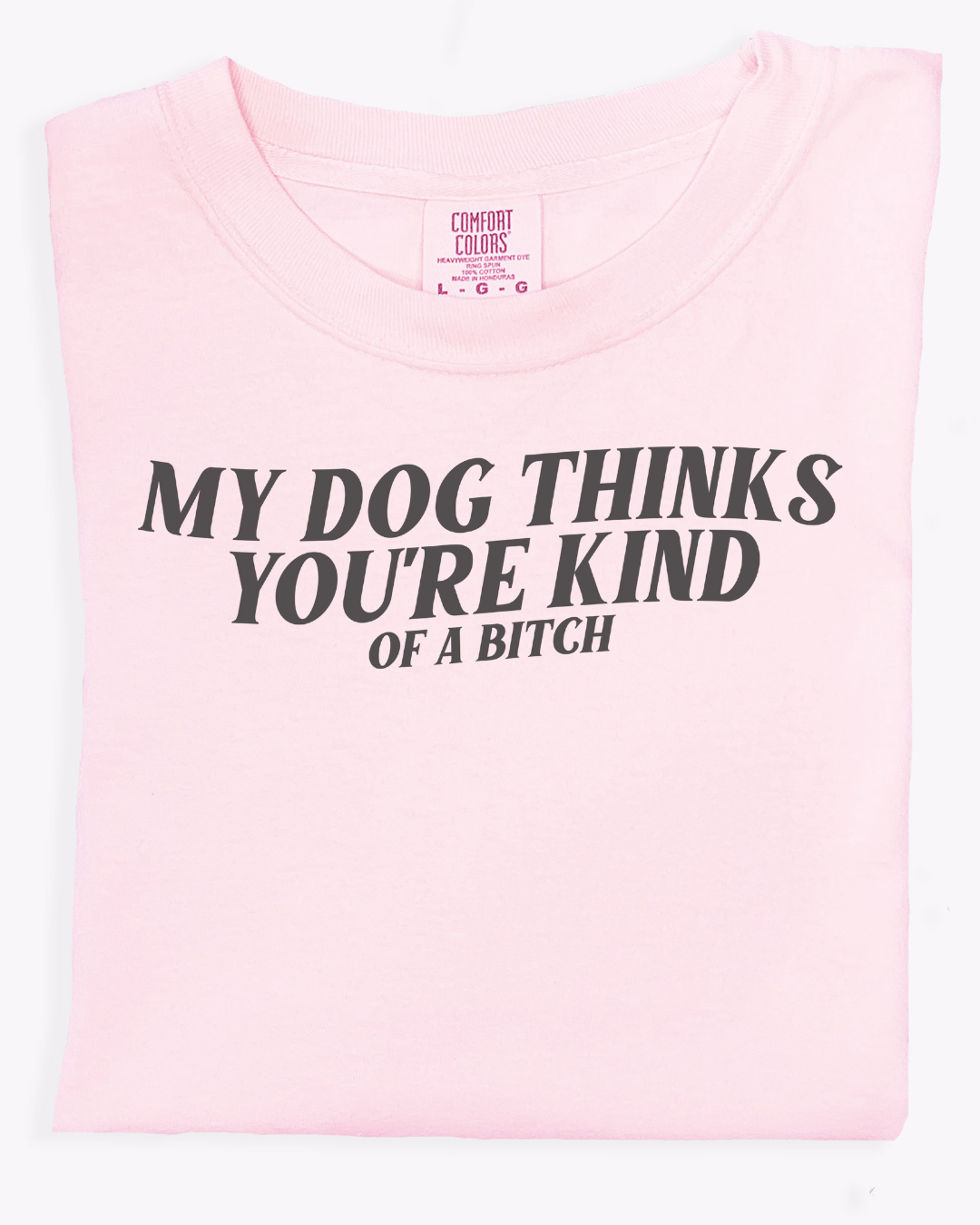 My dog thinks you're kind of a bitch