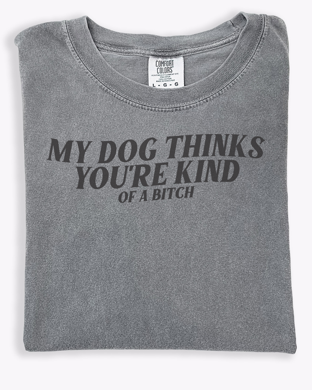 My dog thinks you're kind of a bitch