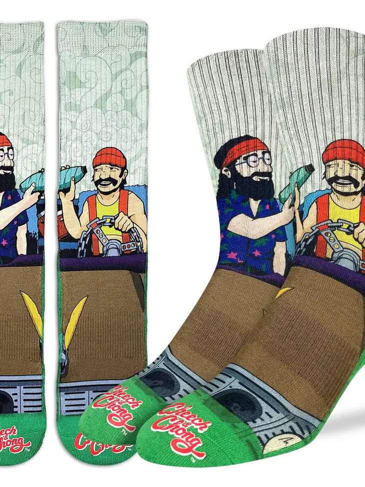 Men's Cheech & Chong Pass the Blunt Socks - Active Wear