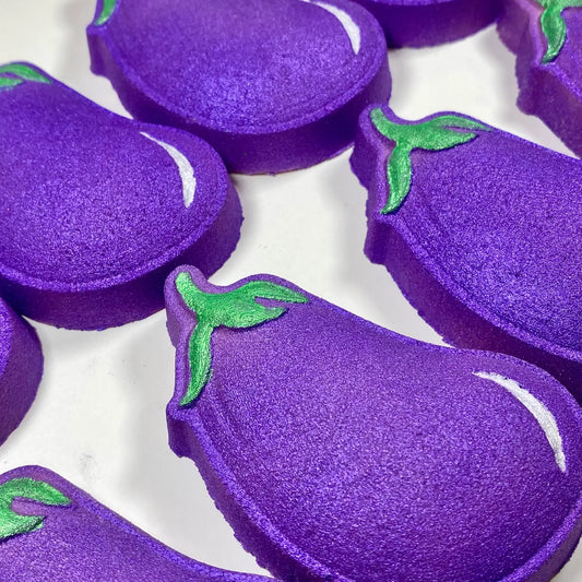 Eggplant Bathbomb