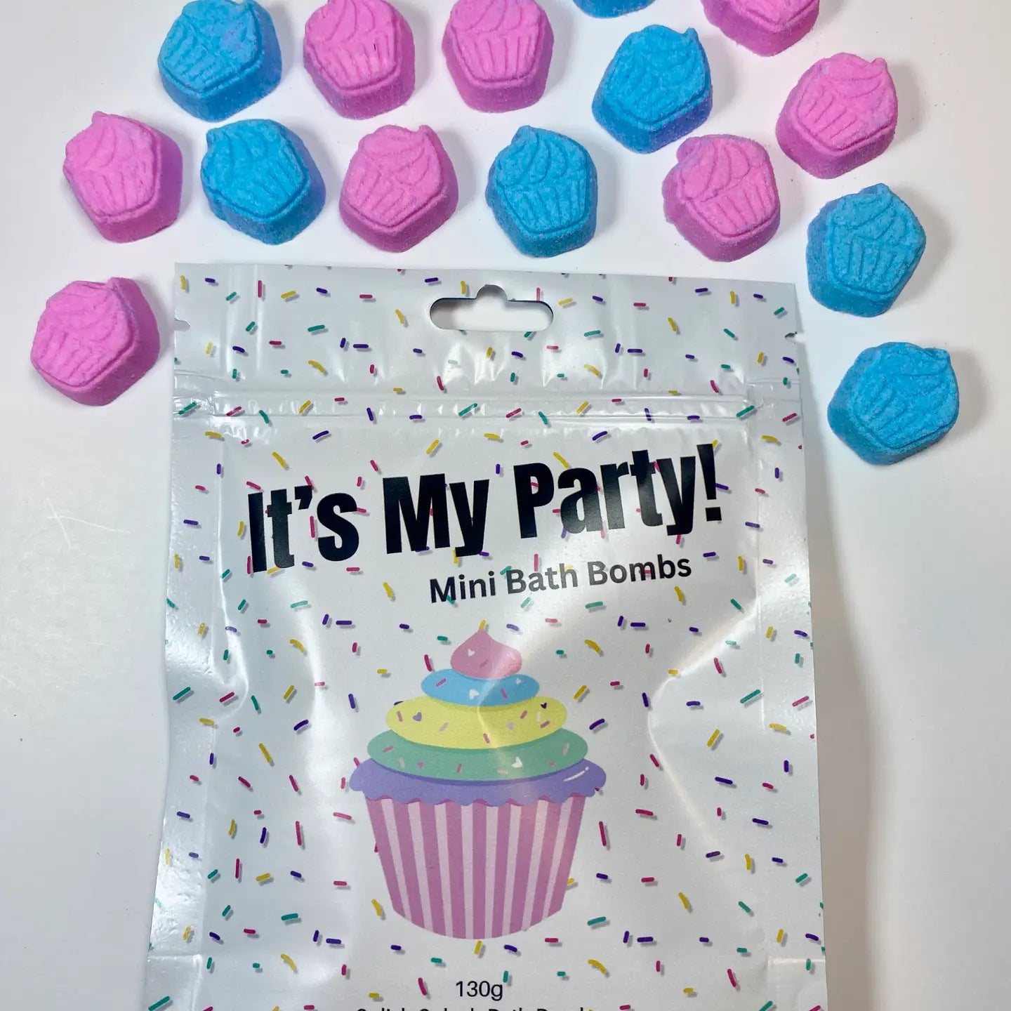 It's my party mini bath bombs